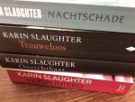 Slaughter, Karin - Vier boeken van Karin Slaughter; Nachtschade, Trouweloos, Onzichtbaar & Versplinterd
