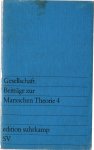 Gesellschaft (Braunmühl, Hirsch, Hennig, Dill, Kücler, Roth) - Beiträge zur Marxschen Theorie 4, 1975