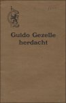 SCHEPENS, T.  (inl.). - GUIDO GEZELLE HERDACHT.