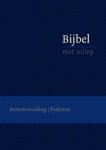 Diverse auteurs - Bijbel bmu MIDDEL blauw flex goud