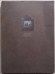 Faeti Antonio da Manifesto 27 febbraio 1982 - Inge Sauer Notturni Nachtstücke 26 bladen met gedeeltlijk in geplakte plaatjes per blad een plaatje  teksten gedichten 2 talig Duits Italiaans in map oplage 500/ nr 102