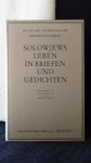 Müller, Ludolf & Wille, Irmgard hrsg., - Solowjews Leben in Briefen und Gedichten.