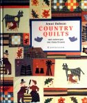 Dobson , Jenni . [ isbn 9789021324944 ] 3015 - Country Quilts . ( Met ontwerpen van Anny Evason & Illustraties van Penny Brown . ) Laat het verleden herleven met deze prachtige collectie country quilts en woondecoraties. Op elke quilt komen country motieven terug, zoals kippen, schapen, -