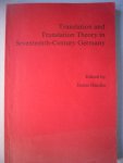Hardin, James - Translation and Translation Theory in Seventeenth-Century Germany