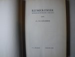 LUCARDIE, A.J.E. - Rijmkroniek - WERELDOORLOG 1940-1945 ( gedichten m.b.t. WO-II en Den Haag )