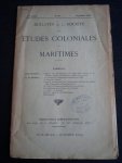 - Bulletin de la Societe des Etudes Coloniales et Maritimes