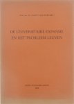 Hans Van Werveke - De universitaire expansie en het probleem Leuven