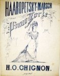 Chignon, H.O.: - Haaropetsky-marsch pour piano-forte