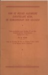 Visee, Ds. G. - Van de Heilige Algeneene Christelijke Kerk, de gemeenschap der Heiligen. Twee predicaties over Zondag 21 van den Heidelbergschen Catechismus uitgesproken resp. op Zondag 26 Oct. en Zondag 2 Nov. 1952 in de Nieuwe Kerk te Kampen
