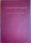 Lennep, Jkvr. Henriette van - DE MUZIEK DER VOLKEREN
