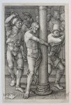 Jan Harmensz. Muller (1571-1628) after Lucas van Leyden (1494-1533) - [Antique print, engraving, ca. 1650] The Passion / De Passie [Complete set van 14 devotieprenten], ca. 1650, 14 pp.