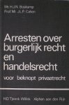 BOSKAMP, H., - Arresten over burgerlijk recht en handelsrecht.