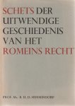 Hermesdorf, B.H.D. - Schets der uitwendige geschiedenis van het Romeins recht, 7e (laatste) druk
