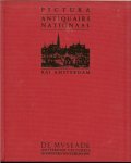 Ed. van Thijn die het voorwoord schreef en Drs. S. Orlandini  & J.W. Nieuwenhuizen Segaar  en J. Stodel - Pictura Antiquairs Nationaal RAI Amsterdam 13-22 november 1987 .. Culturele hoofdstad van europa.