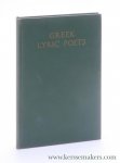 Moore, J. A. - Selections from the Greek Elegiac, Iambic and Lyric Poets.