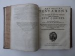 N.n. / Petrum Dathenum. - Biblia, dat is De gantsche H. Schrifture, vervattende alle de Canonijcke Boecken des Ouden en des Nieuwen Testaments. (Meegebonden: De CL Psalmen ds Propheten Davids, En eenige andere Lofsangen......Door Petrum Dathenum. En tot gemack des Sang...