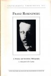 Anckaert, L. & B. Casper. - Franz Rosenzweig: A primary and secondary bibliography.