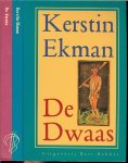 Ekman Kerstin [1933] .. Vertaling uit het Zweeds van .. Roevarna i Skuleskogen ..  Door Caroline godfried en Mariyet Senders .. Omslagontwerp Gerard Hadders - De Dwaas. Is een grootse, prachtig geschreven schelmenroman, die meer dan vijfhonderd jaar Europese geschiedenis en cultuur omspant.Tegelijkertijd is het een poëtisch en spiritueel boek over wat een mens tot mens maakt.