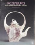 BOOT, MARJAN ; ET AL. - Rozenburg 1883 - 1917. Monographie einer Manufaktur.