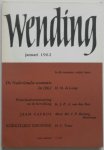 Berkhof H, Lange  H M de, Ban J P A van den, Heering Moorman C P,  Touw H C - Wending Maandblad voor Evangelie en Cultuur Jaargang 16 Nr. 11  januari 1952 De Nederlandse economie Plattelandsvernieuwing en de bevolking Jean Cayrol Kerkelijke kroniek