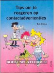 Welman, Nick - Tips om te reageren op contact advertenties