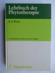Weiß, Dr. med. Rudolf Fritz - Lehrbuch der Phytotherapie Weiß, Dr. med. Rudolf Fritz - Lehrbuch der Phytotherapie