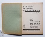 Fröhlich, Wilhelm en Franciscus Antonius Aloysius Buchwaldt - Van noord tot zuid, van oost tot west, de Radioman hoort alles best -  80 proeven van de electrische batterij tot de zelf gebouwde radio-ontvanger