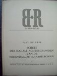Paul De Vree - "Schets der Sociale Achtergronden van de Hedendaagse Vlaamse Roman