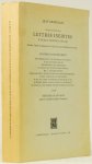 CHAPELAIN, J. - Soixante-dix-sept lettres inedites à Nicolas Heinsius (1649-1658). Publiées d'après le manuscrit de Leyde avec une introduction et des notes par B.A. Bray.