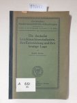Ahrens, Rudolf: - Die deutsche Landmaschinenindustrie, ihre Entwicklung und ihre heutige Lage. Greifswalder Staatswissenschaftliche Abhandlungen, No. 25