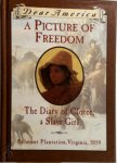 Pat McKissack - A Picture of Freedom The Diary of Clotee, a Slave Girl