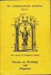 Hamaker-Zondag, Karen M. - Wezen en werking van planeten. De astrologische duiding, deel 2
