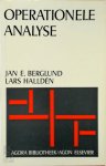 Jan E. Berglund , Lars Halldén 268607 - Operationele analyse