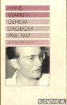Warren, Hans - Geheim dagboek 1956 - 1957
