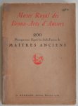 Lambin D - Koninklijk Museum van Schoone Kunsten Antwerpen verzameling van 200 fotogravuren naar werken van oude meesters Musee Royal des Beaux-Arts d Anvers 299 Photogravures d apres les chefs d oeuvers de maitres anciens 4 talen Vlaamschen Franschen Duitschen