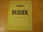 Dussek; J.L. - Sonatinen; Opus 20