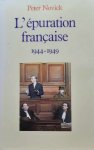 NOVICK Peter - L'épuration française 1944-1949