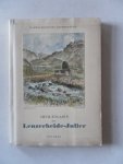 Brunner, Hans e.a. - Schweizerische Alpenposten Chur-Engadin über Lenzerheide-Julier Met uitklapkaart en losse kaart en met foto's
