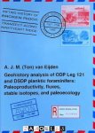 A.J.M. Van Eijden - Geohistory analysis of ODP Leeg 121 and DSDP planktic foraminifers: Paleoproductivity, fluxus, atable isotopes, and paleoecology