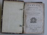 Fontaine, M. de la - Fables Choisies, mise en vers par M.de la Fontaine Fontaine, M. de la - Fables Choisies, mise en vers par M.de la Fontaine