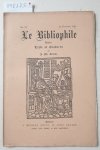 Berjeau, Philibert Charles (Texte et Gravures): - Le Bibliophile : No. IV : 15 Novembre 1861 :