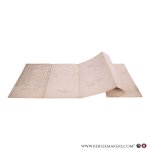 (Chavroches) - Departement de l'Allier. Arrondissement de Lapalisse.Commune de Chaveroches. Plan des chemins et relais de chemins que la commune désire aliéner. Échelle de un à 2500 mètres.