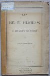 Oppenheim, Julius - Een dringend volksbelang. Het groote gevaar van onzen munttoestand, door Julius Oppenheim, Bankier te Groningen.