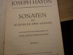 Haydn; Franz Joseph (1732-1809) - Sonaten fur Klavier zu 2 handen - Band III en Band IV  //  Klavierstucke