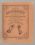 Agnes Verboom - Nieuw knoopboekje en handleiding voor het frivolite, bloemen, franje en banden maken. Met practische voorschriften der nieuwste en smaakvolste patronen
