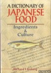 Hosking, Richard - A Dictionary of Japanese Food: Ingredients and Culture