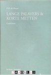 E.B. De Bruyn - Lange Palavers &amp; Korte Metten