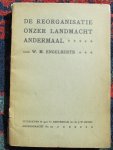 Engelberts, W.M. - DE REORGANISATIE ONZER LANDMACHT ANDERMAAL