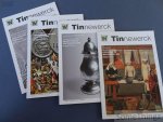 Philippe Probst en Herwig Van der Borght.(red.). - Tinnewerck. Vlaamse Tinvereniging. Nrs. 60, 61, 62 en 63. Philippe Probst en Herwig Van der Borght.(red.). - Tinnewerck. Vlaamse Tinvereniging. Nrs. 60, 61, 62 en 63.