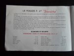  - Folder Fokker Friendship F 27
